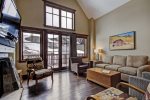 Inviting Living Room - 4 Bed - One Ski Hill Place - Breckenridge CO